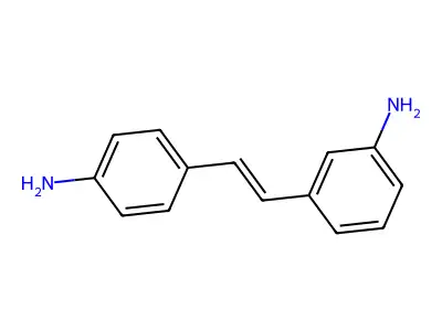 3-[2-(4-Aminophenyl)ethenyl]aniline structure