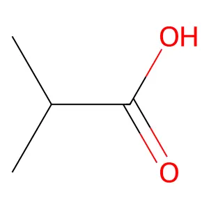 异丁酸 structure