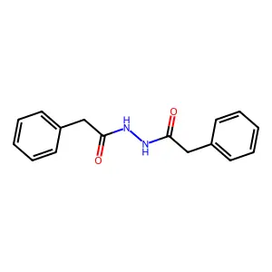 1,2-Diacetyl-1,2-diphenylhydrazine structure