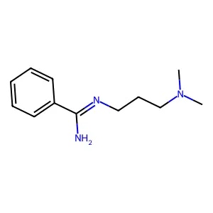 N'-[3-(dimethylamino)propyl]benzenecarboximidamide structure