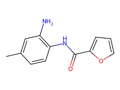 N-(2-Amino-4-methylphenyl)-2-furancarboxamide structure