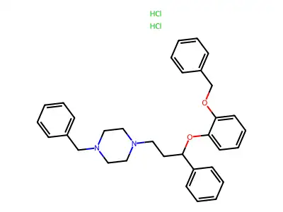 C33H36N2O2.2ClH.1/2H2O structure