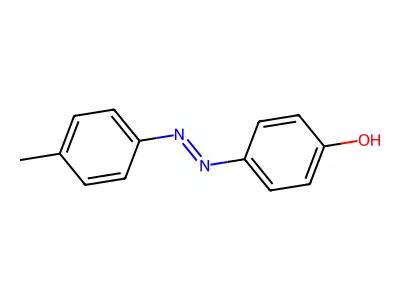 4-(4-Methylphenylazo)phenol structure