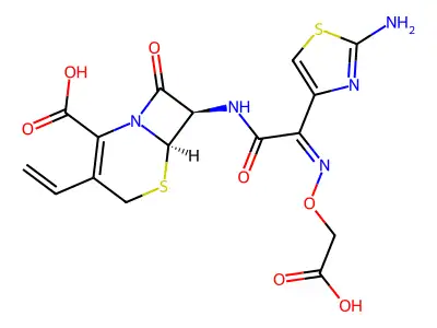 头孢克肟 structure
