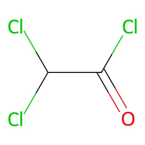 二氯乙酰氯 structure