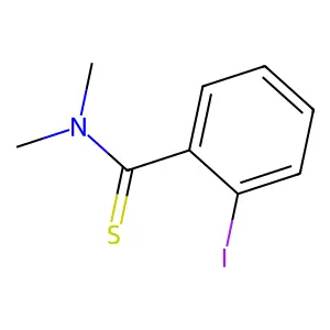 2-iodo-N,N-dimethylbenzenecarbothioamide structure