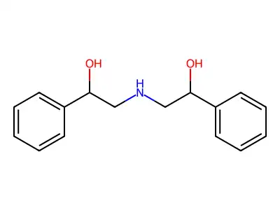 2-[(2-Hydroxy-2-phenylethyl)amino]-1-phenylethan-1-ol structure