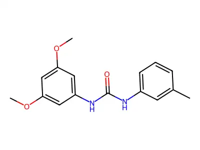 1-(3,5-Dimethoxyphenyl)-3-(3-methylphenyl)urea structure