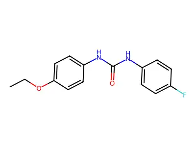 1-(4-Ethoxyphenyl)-3-(4-fluorophenyl)urea structure