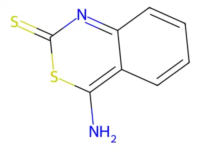 4-imino-4H-3,1-benzothiazine-2-thiol structure