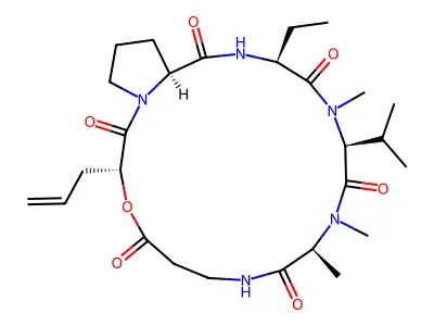 Destruxin A2 structure