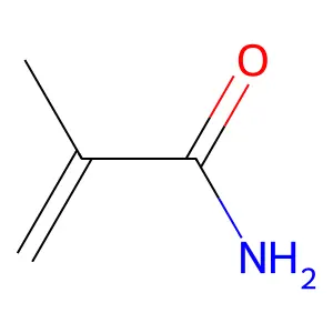 甲基丙烯酰胺 structure