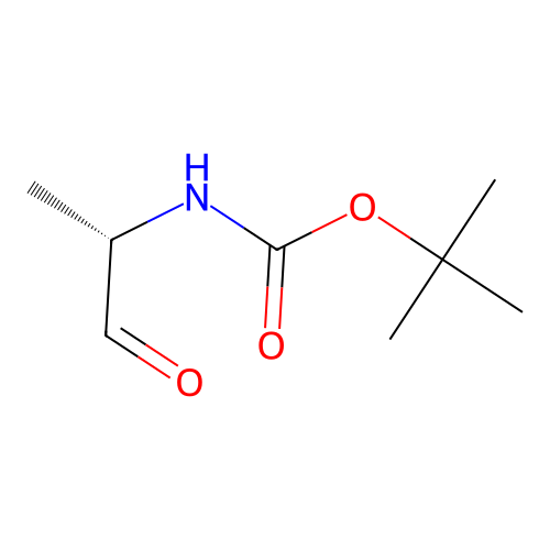 tert-butyl N-((2S)-1-oxopropan-2-yl)carbamate structure
