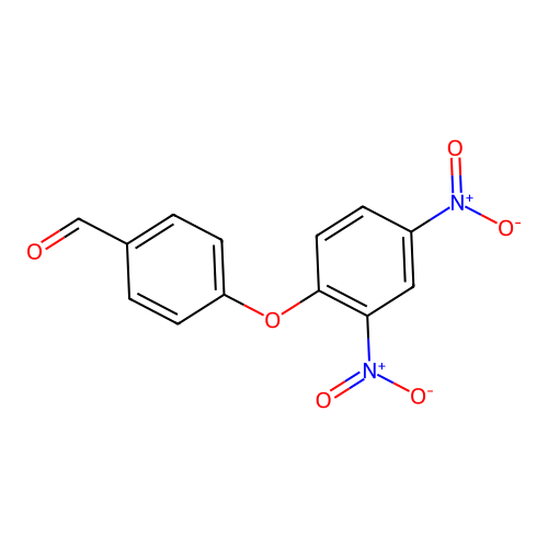 4-(2,4-Dinitrophenoxy)benzaldehyde structure