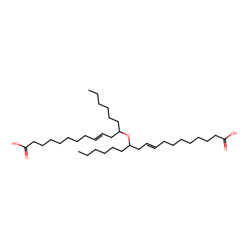 Ricinoleic acid dimer structure