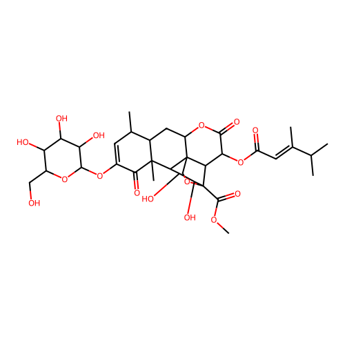 Bruceantinoside B structure