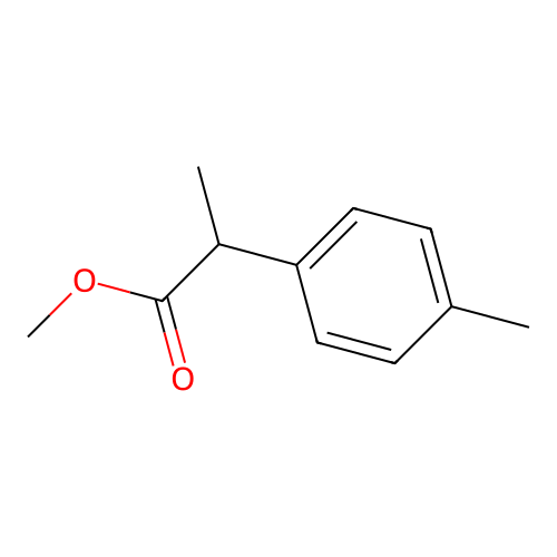 Methyl 2-(p-tolyl)propanoate structure
