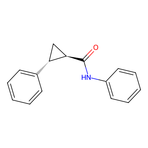 (1R,2R)-N,2-Diphenylcyclopropane-1-carboxamide structure