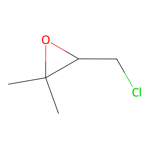 3-(Chloromethyl)-2,2-dimethyloxirane structure