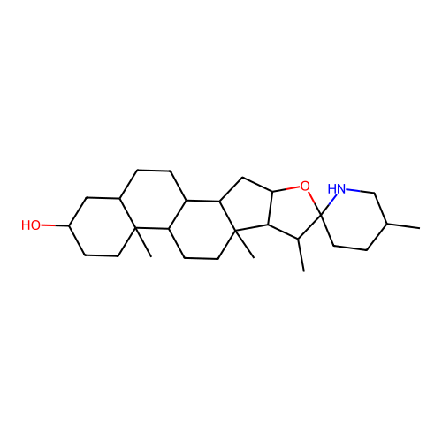 Spirosolan-3-ol structure