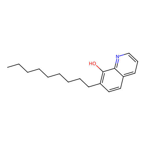 7-Nonylquinolin-8-ol structure