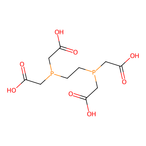 Acetic acid, 2,2',2'',2'''-(1,2-ethanediyldiphosphinidyne)tetrakis- structure