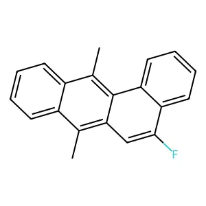 5-Fluoro-7,12-dimethylbenz[a]anthracene structure
