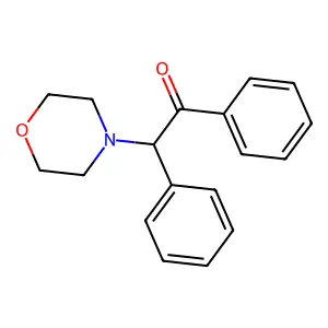 2-Morpholin-4-yl-1,2-diphenylethanone structure