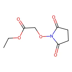 Ethyl N-succinimidoxyacetate structure