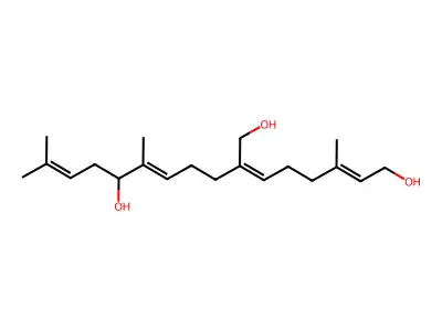 Geranylgeraniol deriv structure