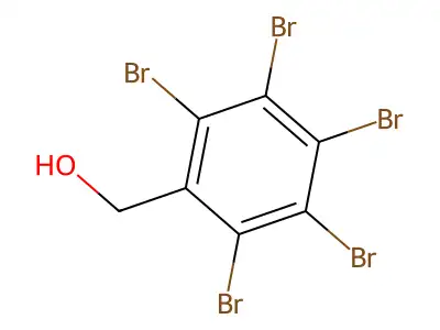 2,3,4,5,6-Pentabromobenzyl alcohol structure