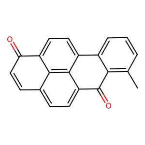 Benzo(a)pyrene-1,6-dione, 7-methyl- structure