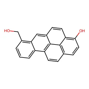 Benzo(a)pyrene-7-methanol, 3-hydroxy- structure