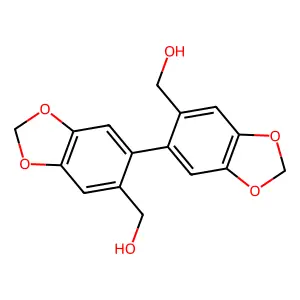 [5,5'-Bi-1,3-benzodioxole]-6,6'-dimethanol structure