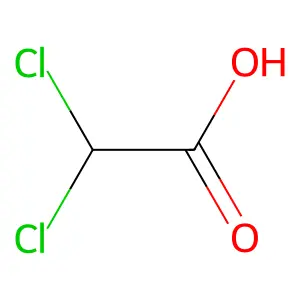 二氯乙酸 structure
