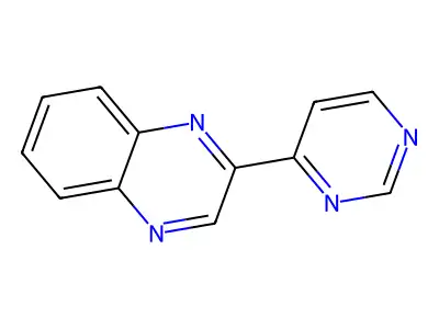 2-Pyrimidin-4-ylquinoxaline structure