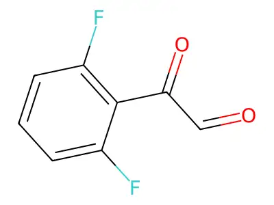 2-(2,6-Difluorophenyl)-2-oxoacetaldehyde structure