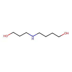 4-(3-Hydroxypropylamino)butan-1-ol structure