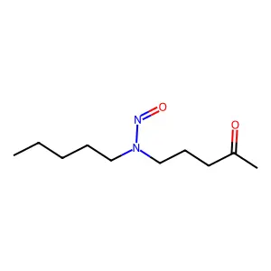 2-Pentanone, 5-(nitrosopentylamino)- structure