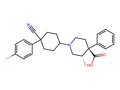 Levophta; R 50547 structure