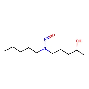 2-Pentanol, 5-(nitrosopentylamino)- structure