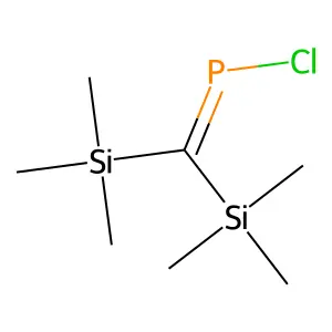 1-Phosphaethylene, 1-chloro-2,2-bis(trimethylsilyl)- structure