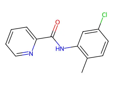 N-(5-chloro-2-methylphenyl)pyridine-2-carboxamide structure