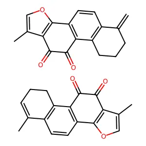 Dan-shen root extract structure