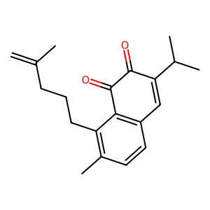 Aethiopinone structure