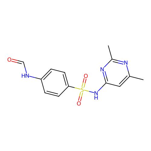 Formylsulfamethine structure