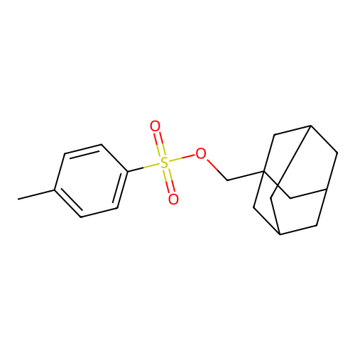 1-Adamantylmethyl 4-methylbenzenesulfonate structure