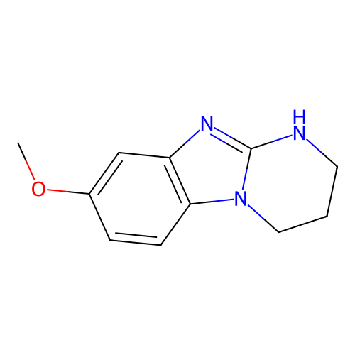 8-Methoxy-1,2,3,4-tetrahydropyrimido[1,2-a]benzimidazole structure