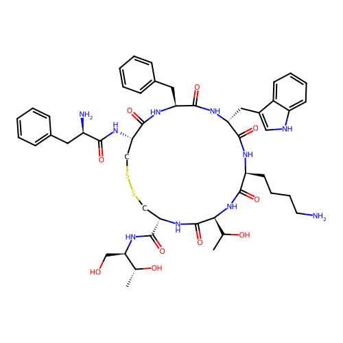 Octrotide structure