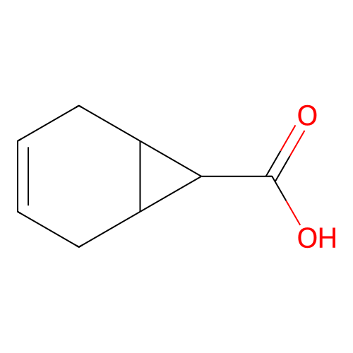 Bicyclo[4.1.0]hept-3-ene-7-carboxylic acid structure